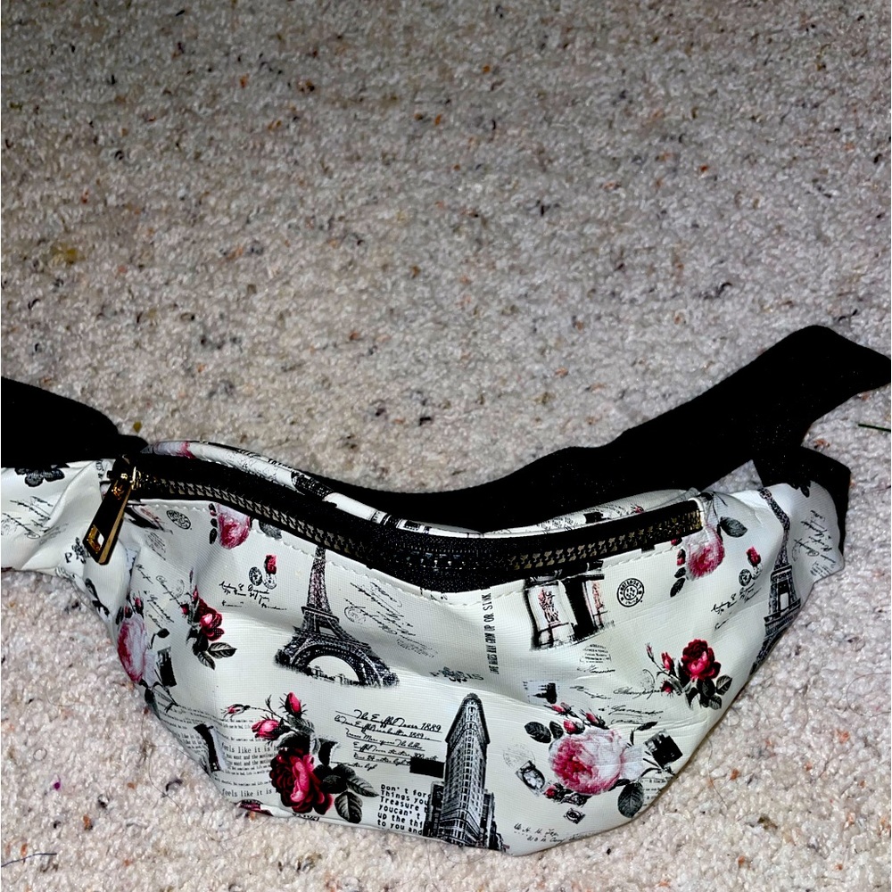 Paris Themed Fanny Pack